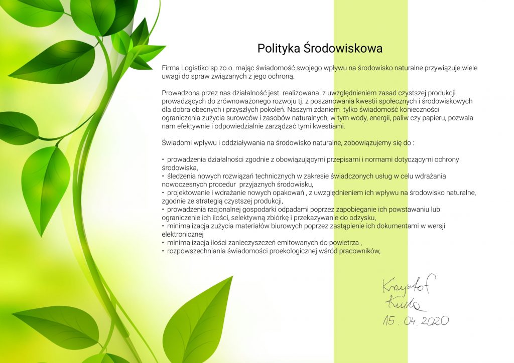 Polityka środowiskowa