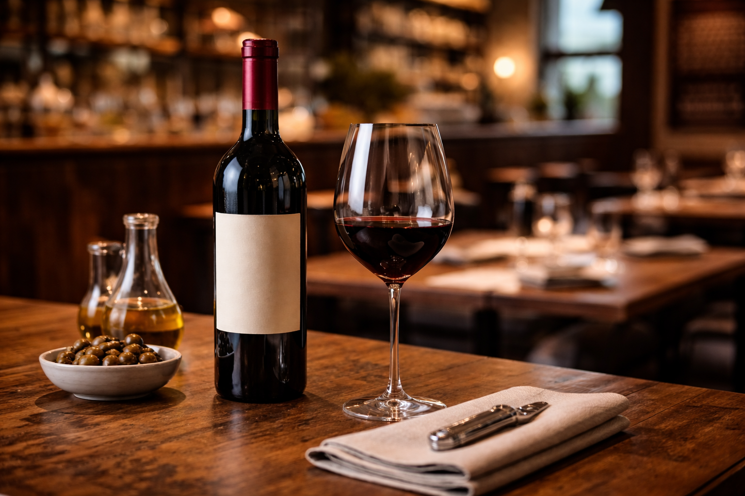 import wina do restauracji